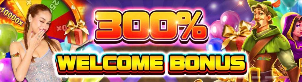 PinoyGo 300% welcome bonus