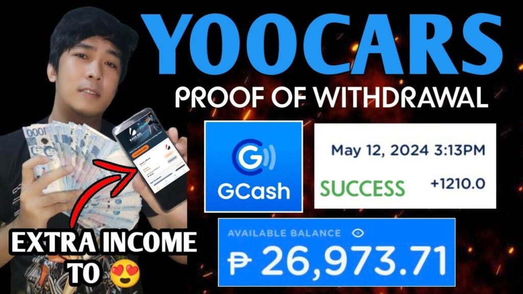 YooCars proof of withdrawal